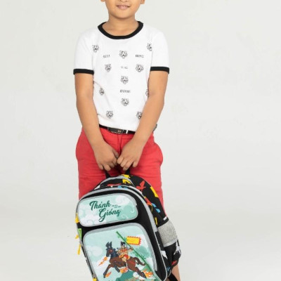 Ba Lô C1 Fairy Tale - Thánh Gióng B-12-094 - Màu Đen