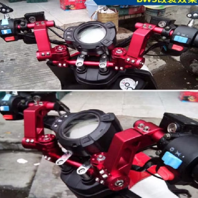 Bộ ghi đông 5 khúc độ xe điện xe đạp điện hàng bao đẹp