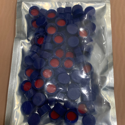 Chai thủy tinh 1,5ml ( 2ml ) + Nắp vặn xanh 9mm, 100 cái hộp, Alain TQ