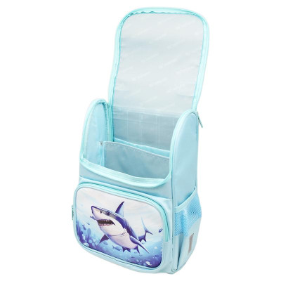 Ba Lô Chống Gù Cá Mập Siêu Nhẹ - Thiên Long BP-020 - Xanh Biển