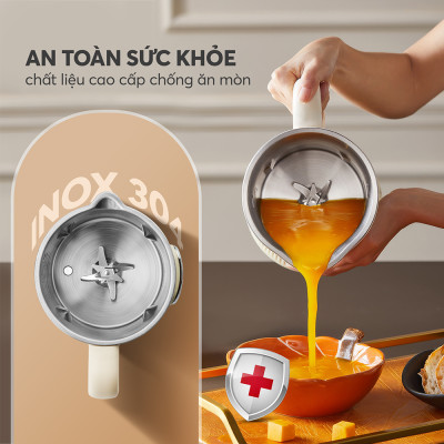 Máy làm sữa hạt Elmich 1L CBE-8650, Hàng chính hãng, 7 chế độ nấu, tự làm sạch, điều khiển cảm ứng - JoyMall