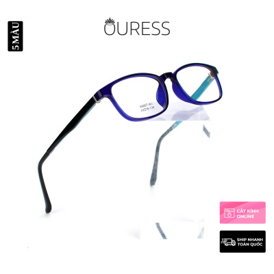 Gọng kính nhựa 86007 thời trang nam nữ siêu bền cá tính OURESS
