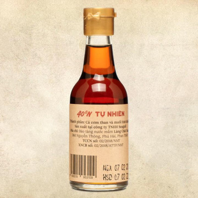 Nước Mắm Tĩn mini du lịch 40N đạm tự nhiên chai thủy tinh 60ml nước mắm rin nguyên chất truyền thống sạch là cốt nhĩ từ cá cơm than sánh đặc thịt cá không chất bảo quản