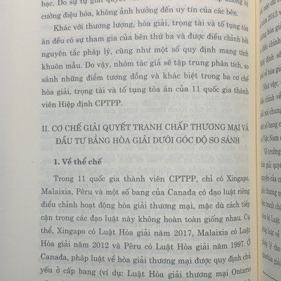 Cơ chế giải quyết tranh chấp thương mại và đầu tư