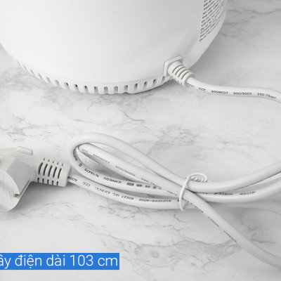 Máy xay công suất lớn nấu cháo làm Sữa hạt đa năng Mishio MK270 800W - hàng chính hãng