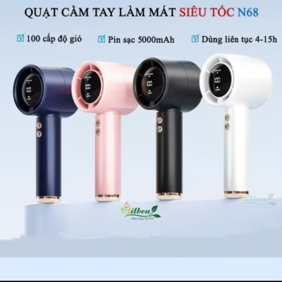 Quạt gió mini cầm tay tốc độ gió tùy chỉnh làm mát nhanh
