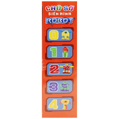 Đồ Chơi Lắp Ráp Biến Hình Robot Chiến Binh Kết Hợp 5 Chữ Số - Cresta DK81223