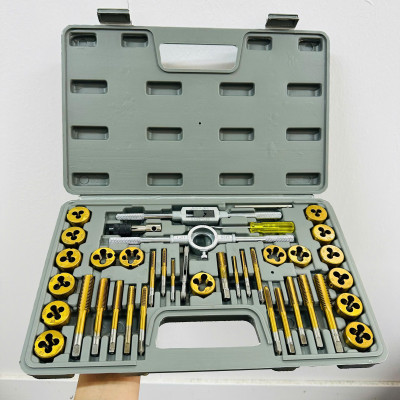 Bộ tạo ren hợp kim 40 chi tiết, bộ taro ren cỡ đại hợp kim