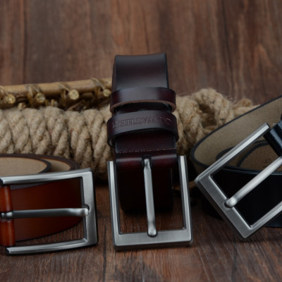 Thắt Lưng Da Bò Chính hãng COWATHER CF001 Nâu