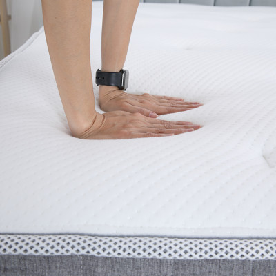 Nệm lò xo túi cao cấp cho giường 1m8 WESTON độ đàn hồi tốt, vỏ vải polyester mềm mịn, kích thước 198x183x21cm (DxRxC) | Index Living Mall - Phân phối độc quyền tại Việt Nam