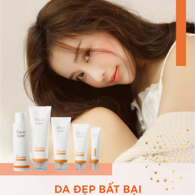 Sữa Rửa Mặt Trấng Da V12 Stella