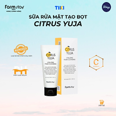 Sữa Rửa Mặt Tạo Bọt Citrus Yuja _ Citrus Yuja Vitalizing Foam Cleansing