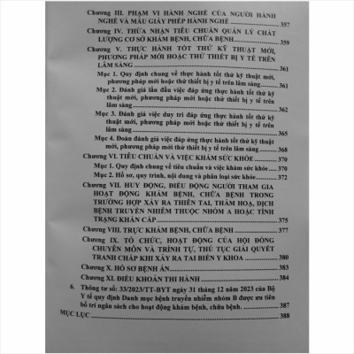 Sách Luật Khám Bệnh Chữa Bệnh 2023 và Các Văn Bản Hướng Dẫn Thi Hành - V2451T