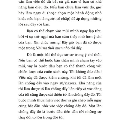 Trạm Đọc Official | Sách Gieo Thói Quen Nhỏ, Gặt Thành Công Lớn