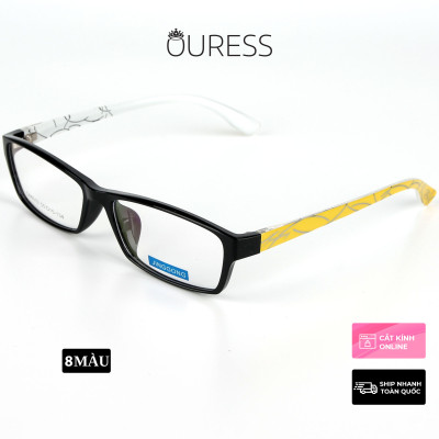 Gọng kính nhựa cận viễn loạn thời trang nam nữ Ouress 86010