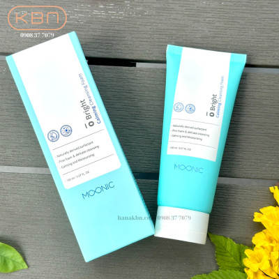 Sữa Rửa Mặt Moonic O Bright Calming Cleanser (Hàng Chính Hãng)