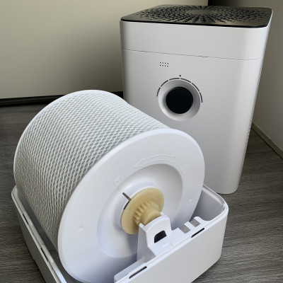 Máy Lọc Không Khí Tạo Ẩm BONECO H300 Khuếch Tán Xông Tinh Dầu Thơm, Tạo Độ Ẩm Phòng Ngủ, Lọc Bụi, Kháng Vi Khuẩn, Kết Nối Blutooth Điều Khiển Từ Xa - Hàng Chính Hãng