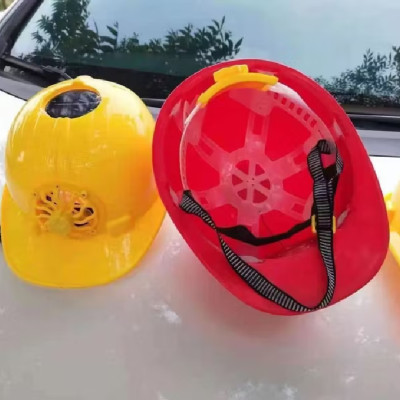 Mũ bảo hộ lao động có quạt năng lượng mặt trời mũ cứng cáp