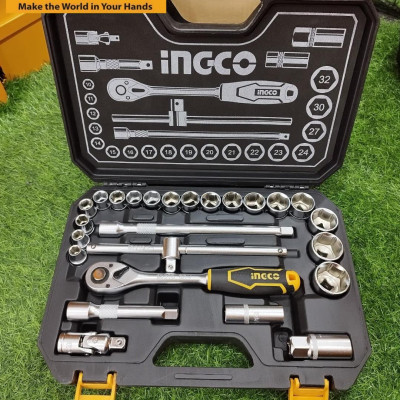 BỘ 25 ĐẦU TUÝP (1/2INCH) INGCO HKTS12251 - HÀNG CHÍNH HÃNG
