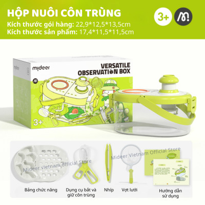 Hộp nuôi côn trùng Mideer insect box