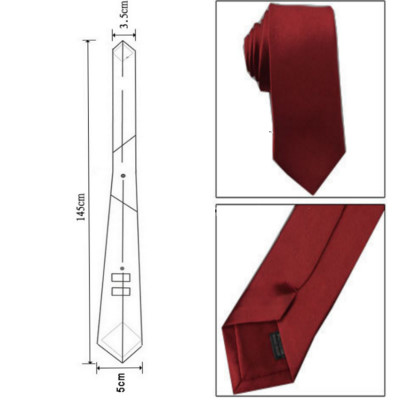 [FLASH SALE] Cà Vạt Nam Bản Nhỏ Thời Trang - Phụ Kiện Thời Trang 206252 