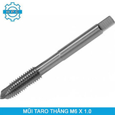 Mũi taro thẳng Volkel M 6 x 1.0