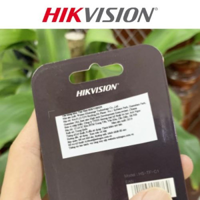 Thẻ nhớ 32GB Hikvision Class 10 Micro SD 92Mb/s dùng cho camera, máy ảnh, camera hành trình, flycam. Hàng chính hãng