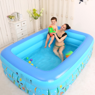 Bể bơi bơm hơi trẻ em chính hãng D Danido, Phao bơi cho bé 1.2m/1.5m/1.8m chất lượng, bền đẹp, 2 tầng - 3 tầng, dày dặn, chống trượt, Bể bơi cho bé, Hồ bơi nhân tạo