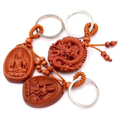 Combo 3 móc khóa Bất Động Minh Vương - Văn Thù - Rồng Phong Thủy - phù hộ, độ trì