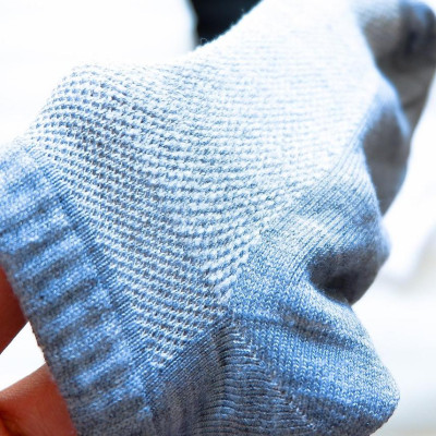 Tất, vớ chống hôi chân (Combo 10 đôi tất thông khí hộp Sunzin Fashion)