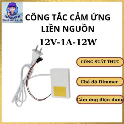 Công Tắc Cảm Biến Gương Soi LED – Tự Động Bật Tắt, Tiện Lợi, Sang Trọng