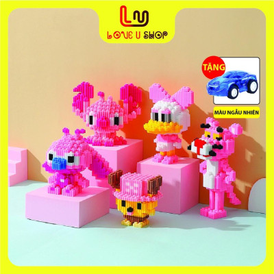 Ghép hình 3d, đồ chơi lắp ráp, xếp hình khủng long Hitokage, pikachu xịn.