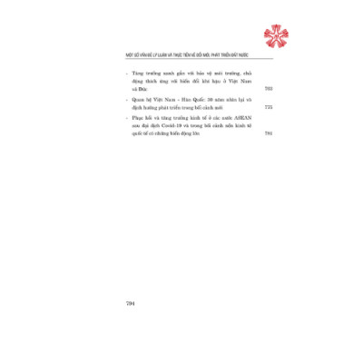 Một số vấn đề lý luận và thực tiễn về đổi mới phát triển đất nước (bản in 2023)