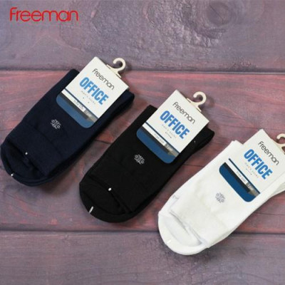 Combo 3 đôi Tất vớ dài, chất liệu cotton FREEMAN [SOF40...]