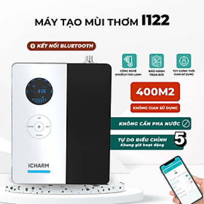 Máy xông tinh dầu, khuếch tán tạo mùi thơm công nghiệp khách sạn, spa, showroom i122 iCHARM
