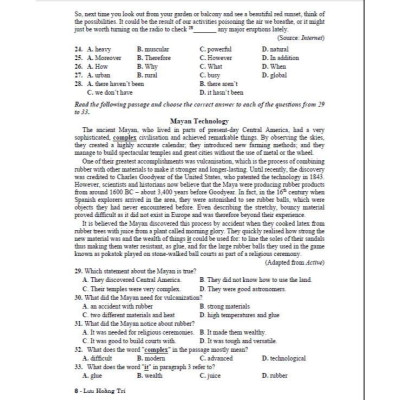 Sách - Giới thiệu bộ đề thi môn tiếng anh tốt nghiệp THPT (theo chương trình GDPT mới - áp dụng từ năm 2025) - HA