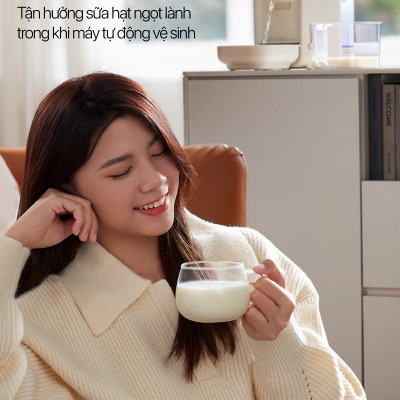 Máy Làm Sữa Hạt Tự Động 2GOOD SONA I8 (1,2 Lít) - Tự Động Nấu, Tự Động Vệ Sinh, Khử Sạch Vi Khuẩn Và Mùi Thực Phẩm- Hàng Chính Hãng