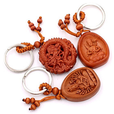 Combo 3 móc khóa Thiên Thủ Thiên Nhãn - Hư Không Tạng - Thần Long Phong Thủy - bình an, may mắn