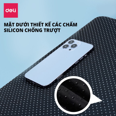 Đệm Gel Lót Ghế Tổ Ong Ô Tô Ghế Văn Phòng DELI Silicon Thoáng Mát Êm Ái Ngồi Lâu Không Mỏi Cho Văn Phòng