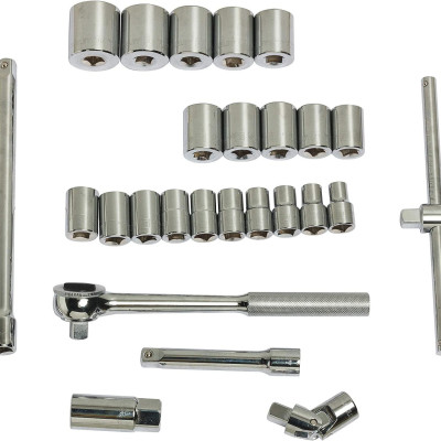 BỘ ĐẦU TUÝP 1/2 INCH 27 CHI TIẾT STANLEY 86-477 - HÀNG CHÍNH HÃNG