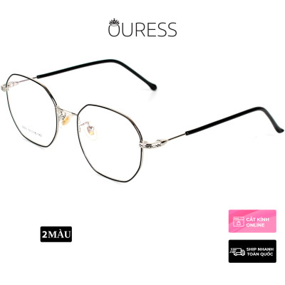 Gọng kính hợp kim thời trang nam nữ siêu nhẹ siêu bền OURESS 8931