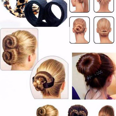 Bộ 2 dụng cụ búi tóc nghệ thuật Spiral Bun-Hairagami