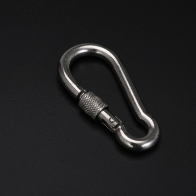 Móc khóa an toàn chốt ren Chất liệu thép mạ kẽm siêu cứng không gỉ an toàn bền bỉ chắc chắn