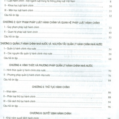 Giáo Trình Luật Hành Chính Việt Nam (Dùng trong các trương đại học chuyên ngành Luật, Quản lý hành chính)