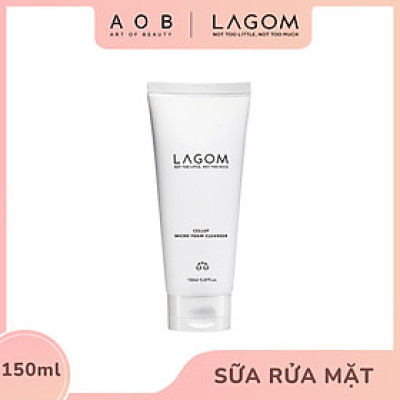 Sữa Rửa Mặt Tạo Bọt LAGOM CELLUP MICRO FOAM CLEANSER (30ml) - HSD: 20/10/2022