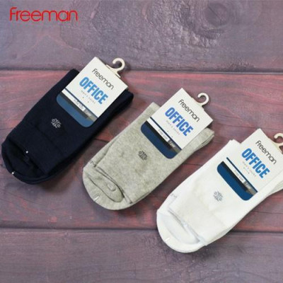 Combo 3 đôi Tất vớ dài, chất liệu cotton FREEMAN [SOF40...]