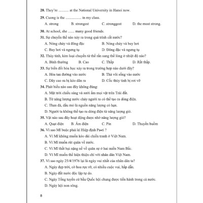SÁCH - Bài tập dành cho học sinh thi trạng nguyên nhỏ tuổi lớp 5 (dùng chung cho các bộ sgk hiện hành)HA