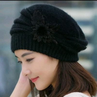 Nón len nữ mũ len nữ thu đông noel quà tặng ý nghĩa ấm áp Chất liệu len 2 lớp dona23110701