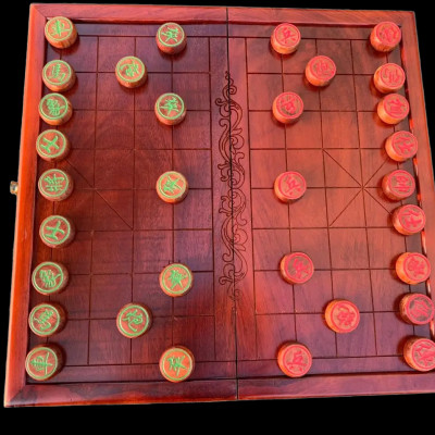 Bộ Cờ Tướng Sừng Trâu Đen và Cờ Tướng Gỗ Hương: Môn Thể Thao Sáng Tạo và Tặng Quà Tặng Cho Bố Bộ quà tặng