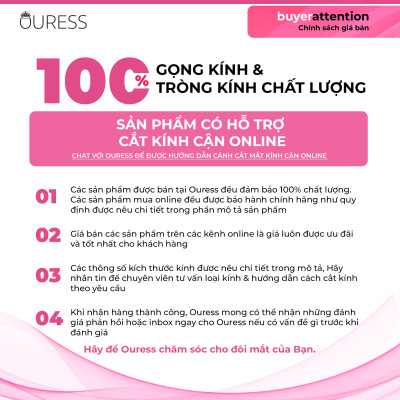 Gọng kính hợp kim siêu nhẹ siêu bền thời trang nam nữ Ouress S30096